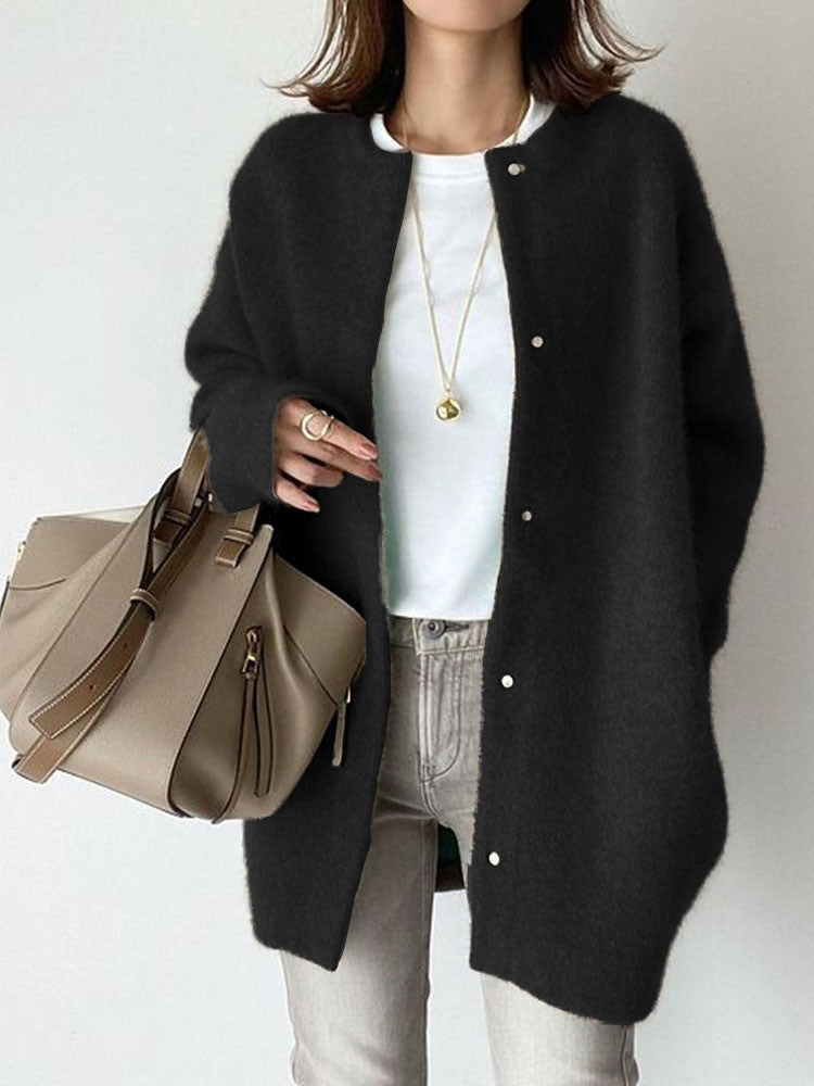 Relaxed Mid-Length Cardigan