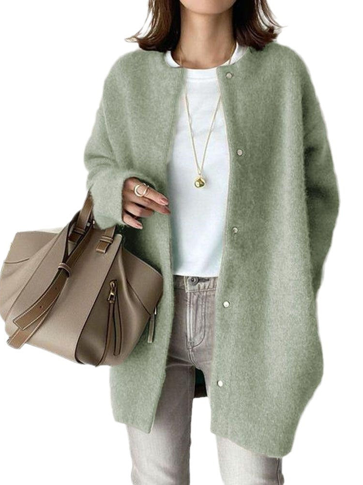 Relaxed Mid-Length Cardigan