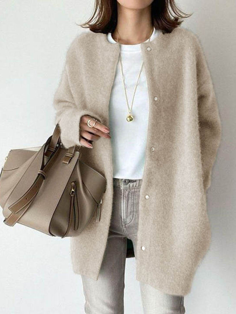 Relaxed Mid-Length Cardigan