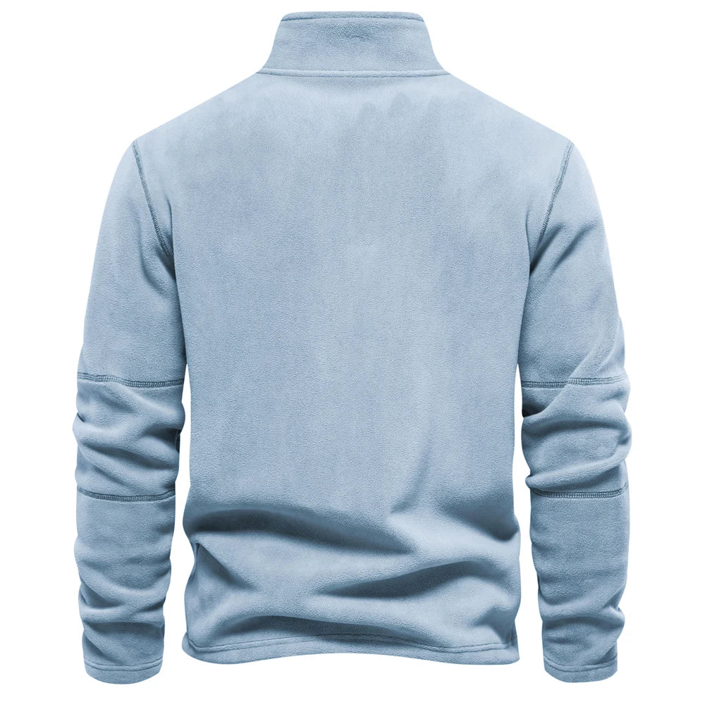 Ozul Thicken Fleece Neck Pullover Jumper