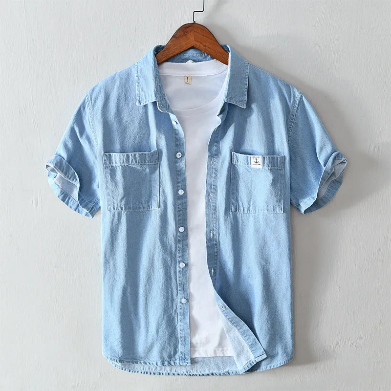 Fable Short Sleeve Cotton Shirt