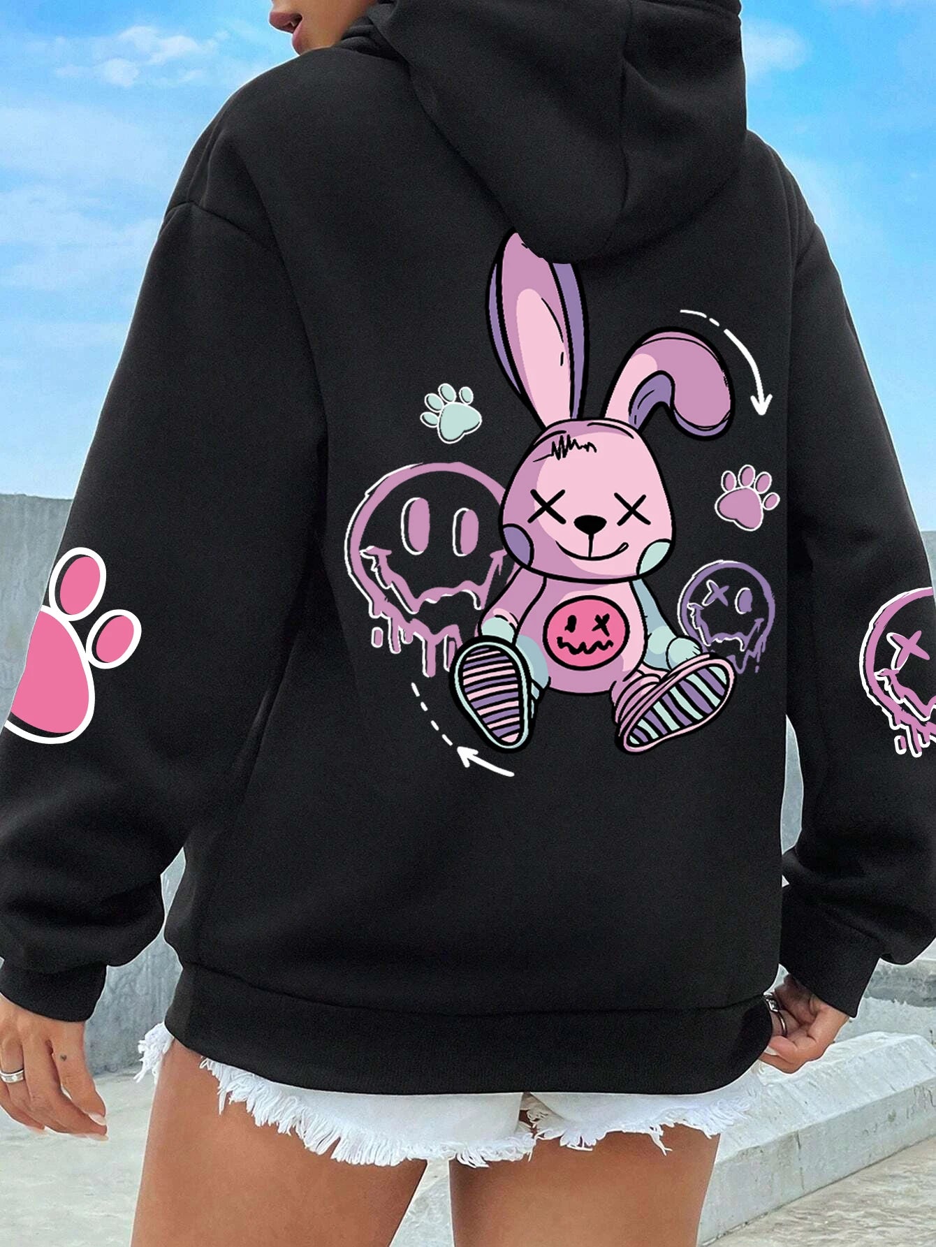 Azura Punk Bunny Hoodie