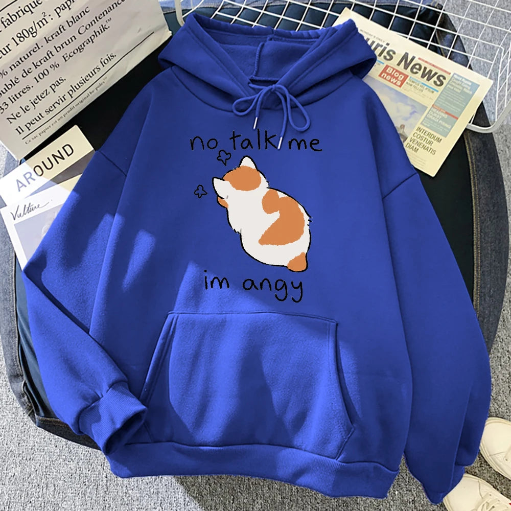 Angry Kitty Hoodie