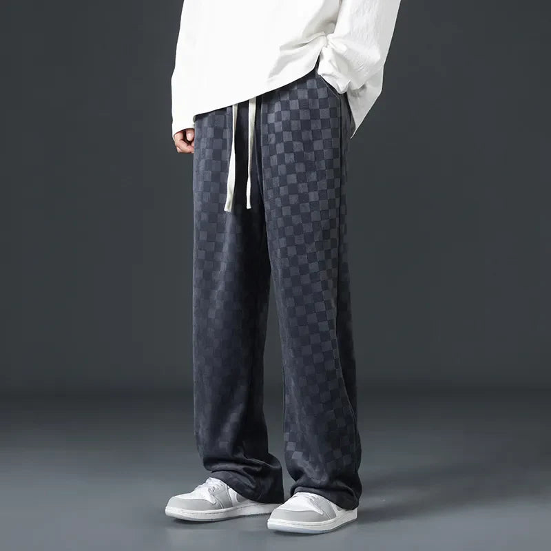 Urban Checkered Sweatpants