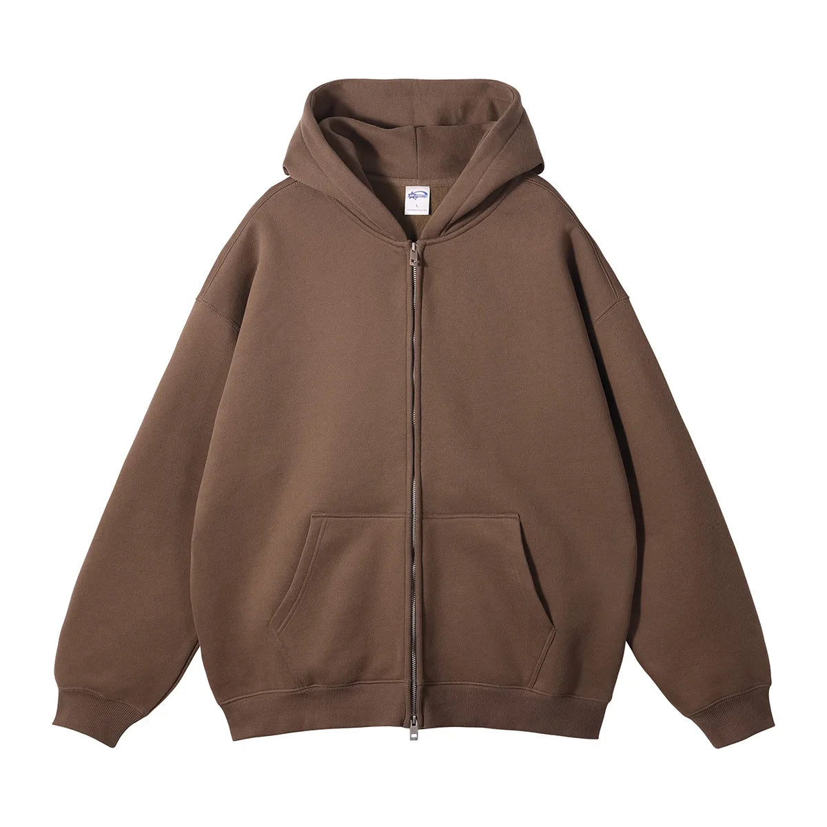 Fleece Double-Zipper Hoodie