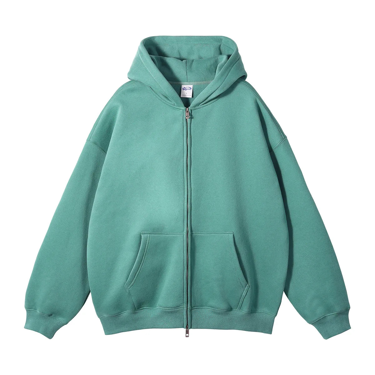 Fleece Double-Zipper Hoodie