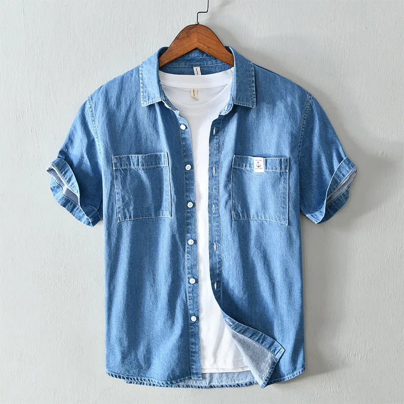 Fable Short Sleeve Cotton Shirt