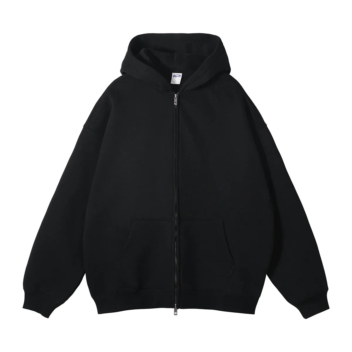 Fleece Double-Zipper Hoodie