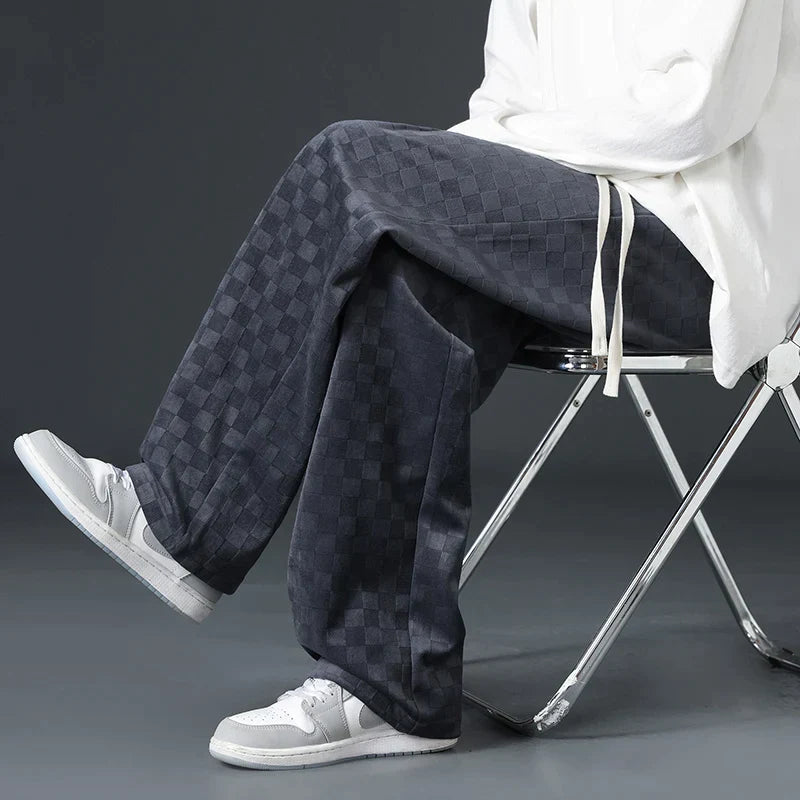 Urban Checkered Sweatpants