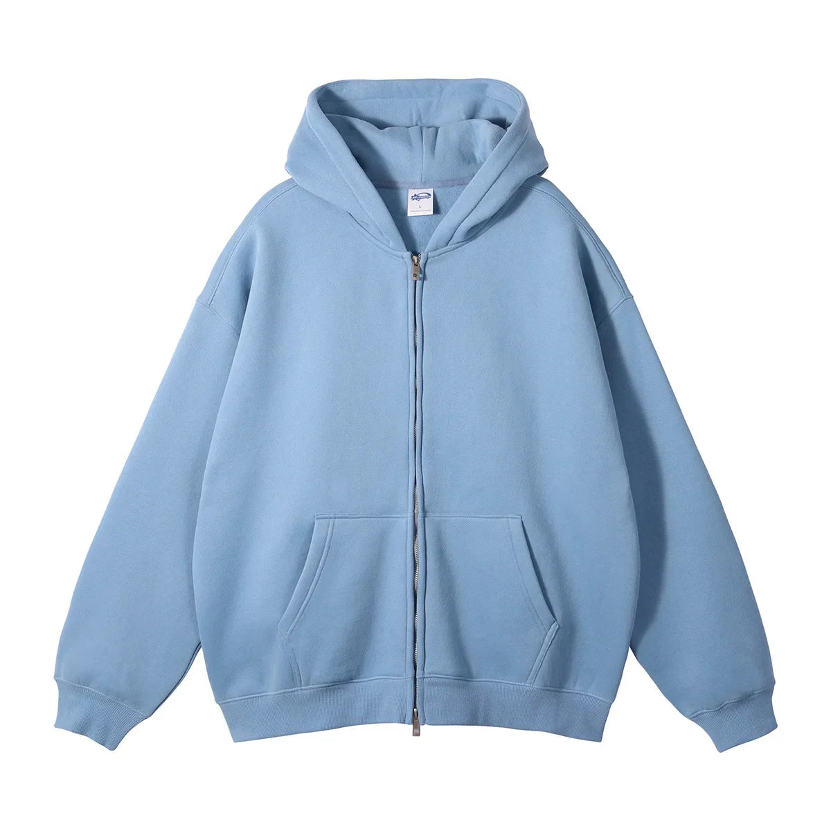 Fleece Double-Zipper Hoodie