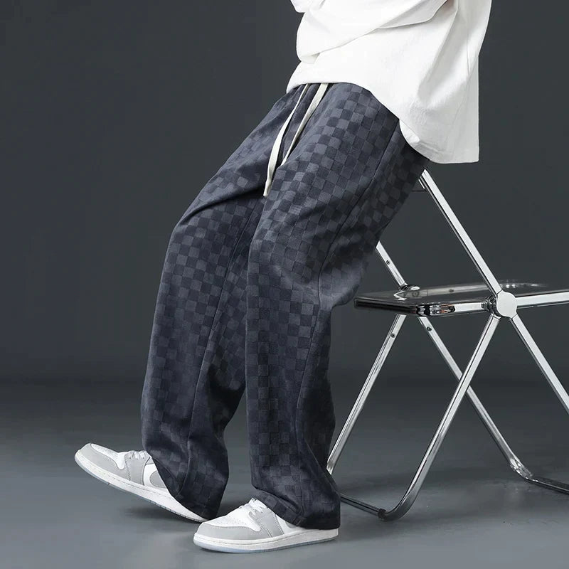 Urban Checkered Sweatpants