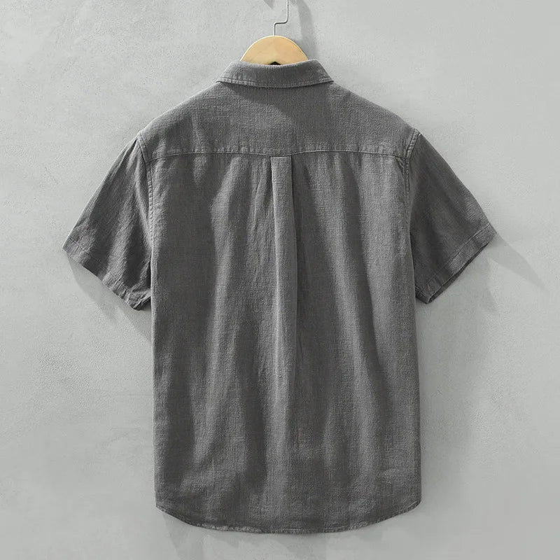 Aris Short Sleeve Linen Shirt