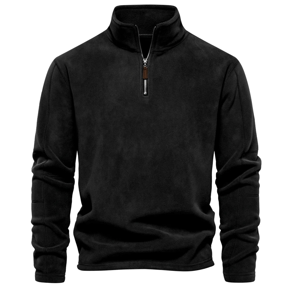 Ozul Thicken Fleece Neck Pullover Jumper