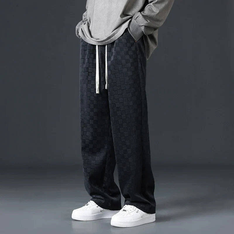 Urban Checkered Sweatpants