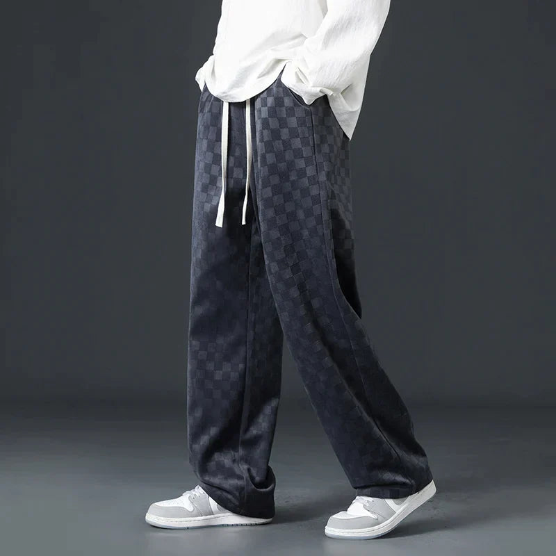 Urban Checkered Sweatpants