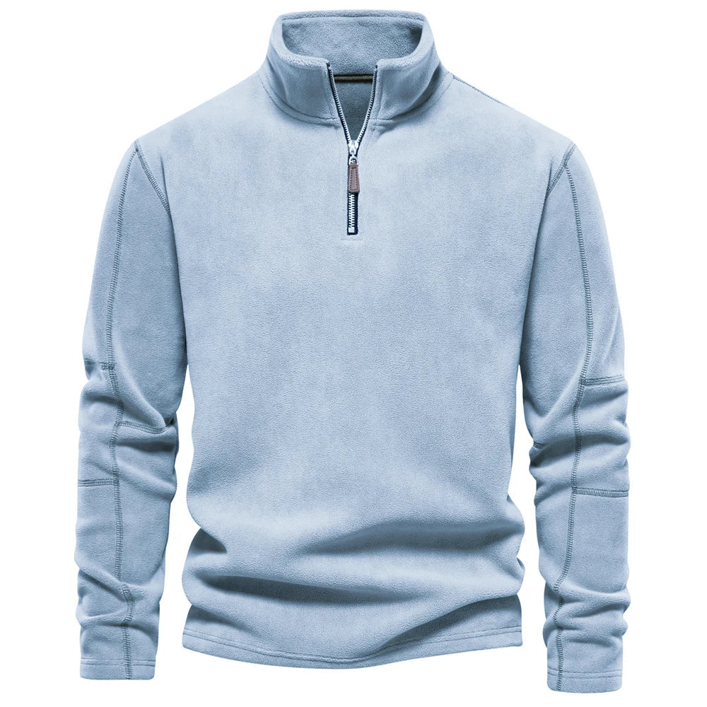 Ozul Thicken Fleece Neck Pullover Jumper