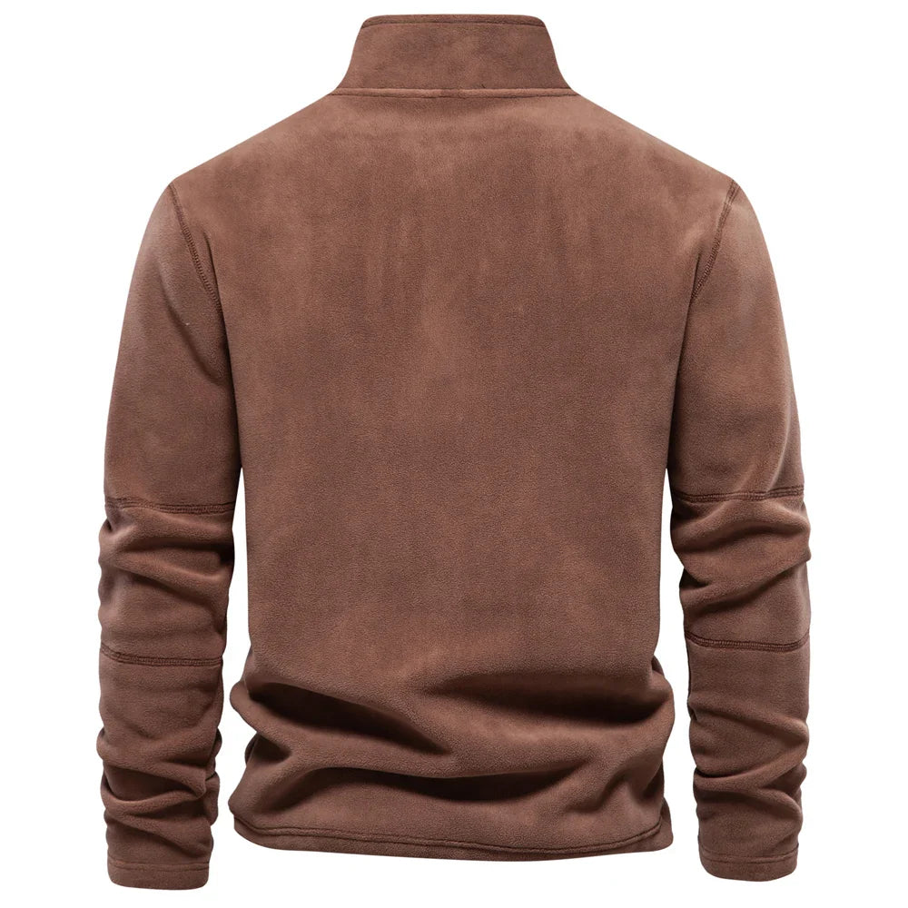 Ozul Thicken Fleece Neck Pullover Jumper