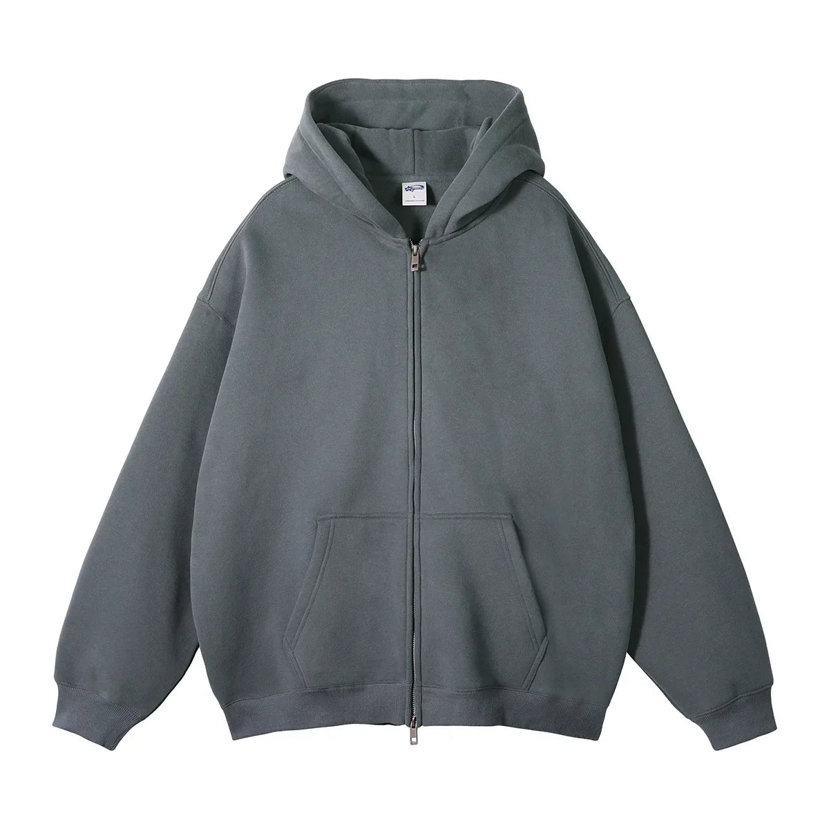 Fleece Double-Zipper Hoodie