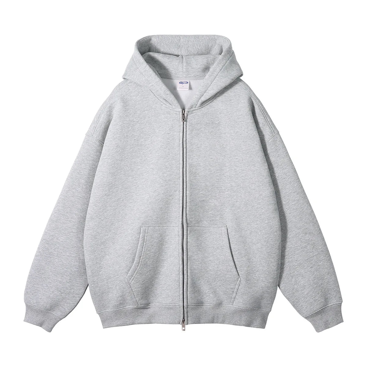 Fleece Double-Zipper Hoodie