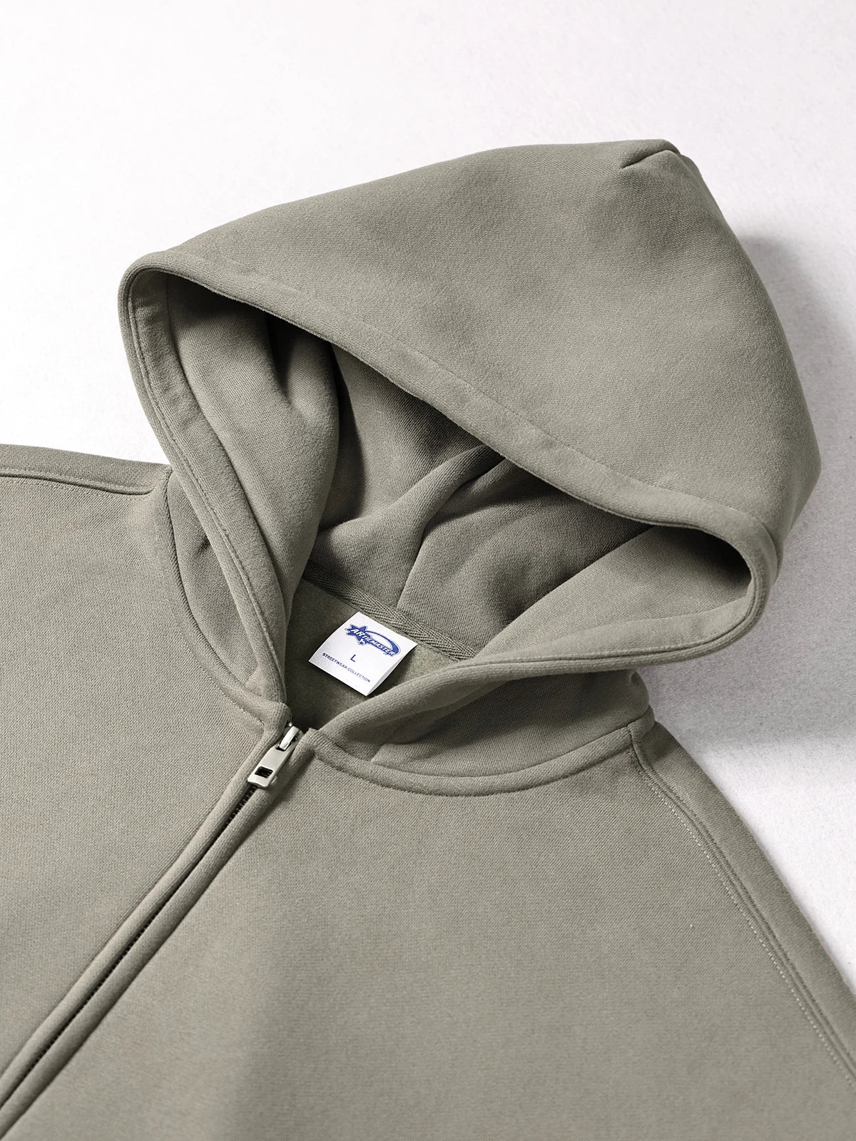 Fleece Double-Zipper Hoodie