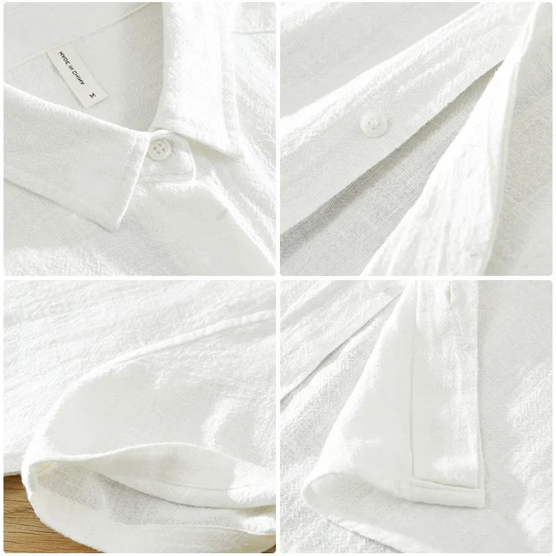 Aris Short Sleeve Linen Shirt