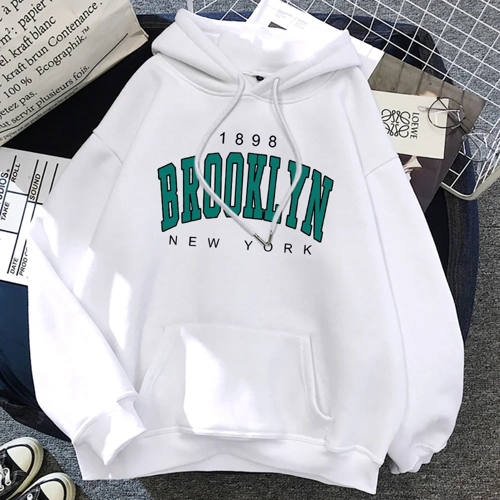 1898 Brooklyn New York Fleece Hoodie