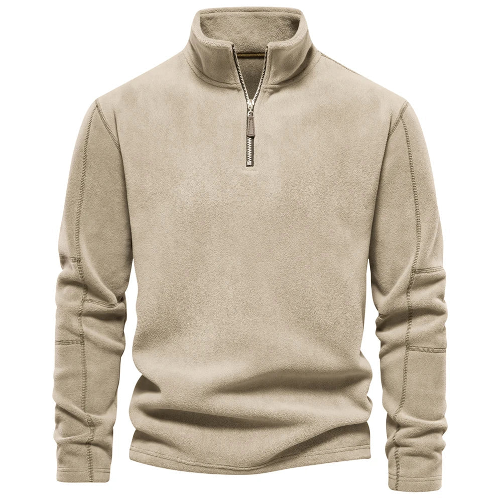 Ozul Thicken Fleece Neck Pullover Jumper