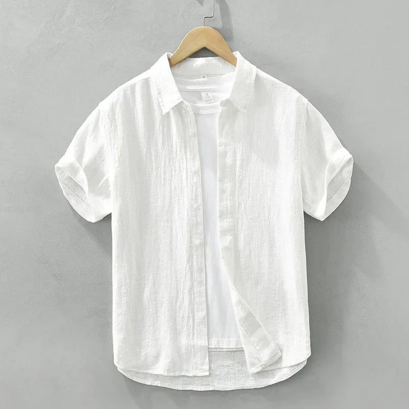 Aris Short Sleeve Linen Shirt