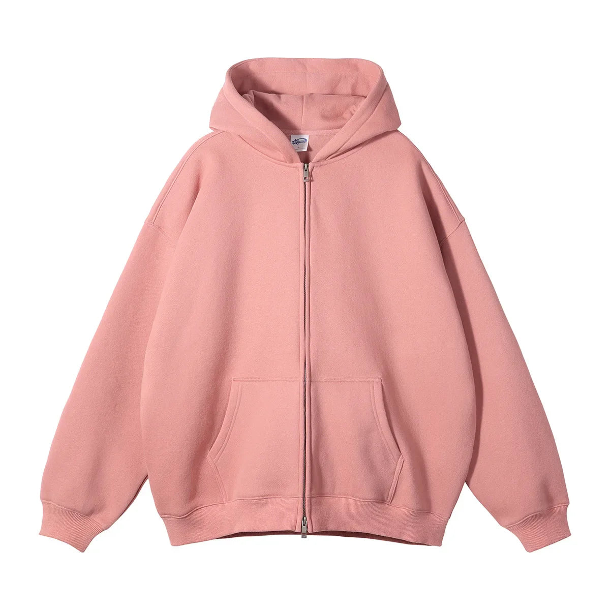 Fleece Double-Zipper Hoodie