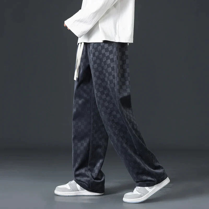 Urban Checkered Sweatpants