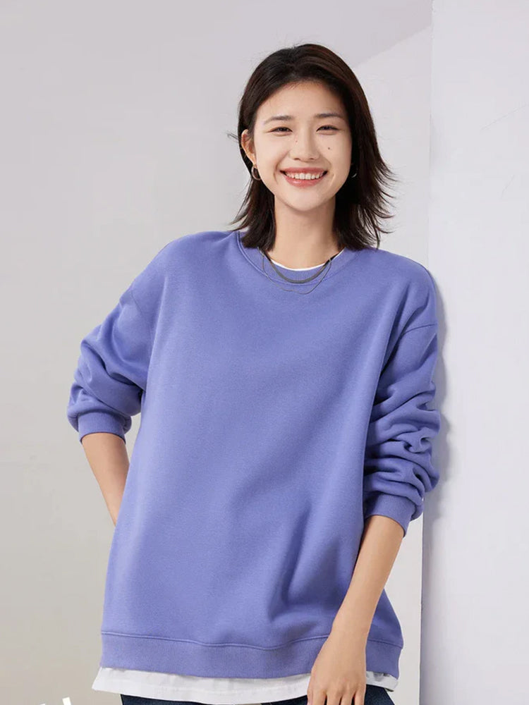 Jaya Round Neck Loose Sweatshirt