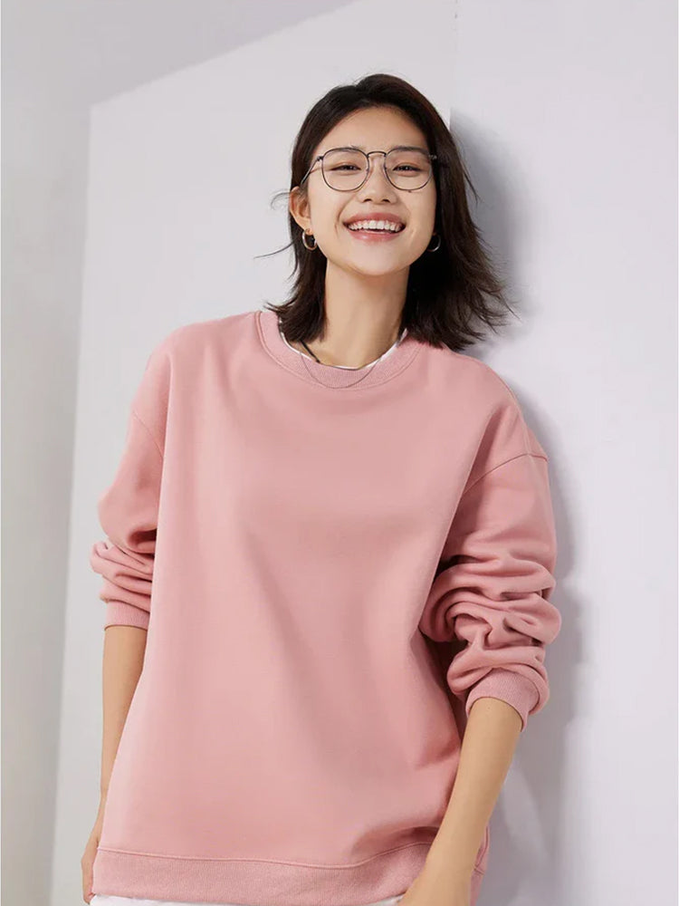 Jaya Round Neck Loose Sweatshirt