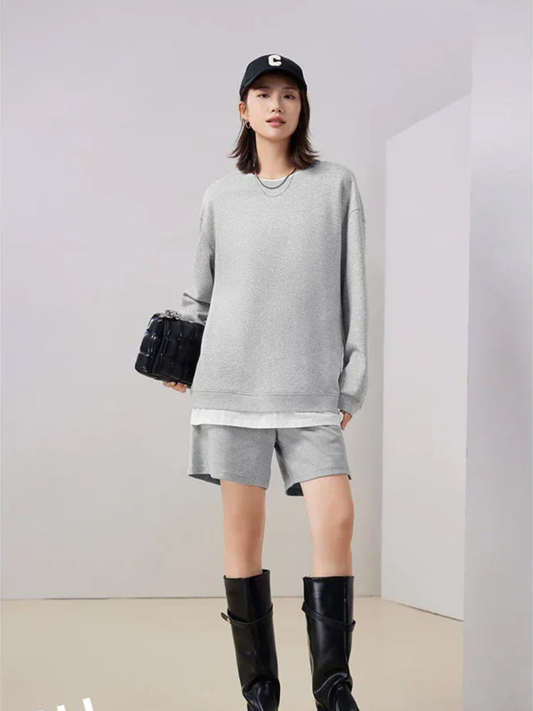 Jaya Round Neck Loose Sweatshirt