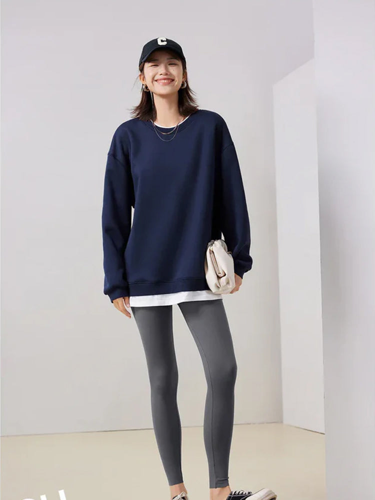 Jaya Round Neck Loose Sweatshirt