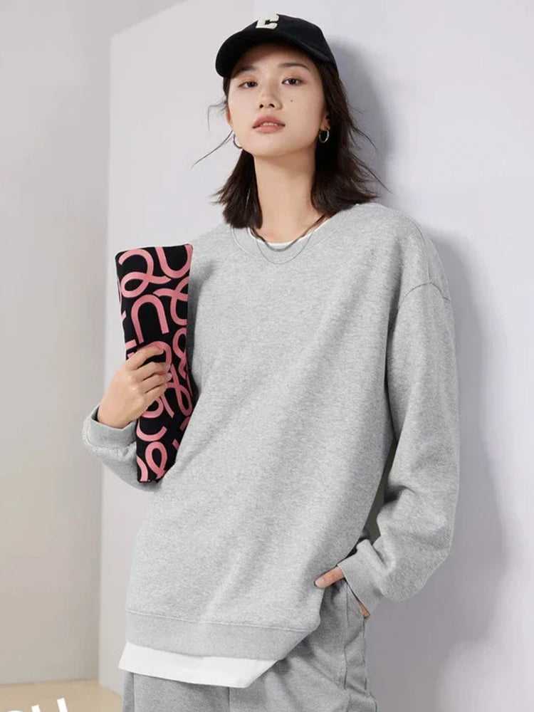 Jaya Round Neck Loose Sweatshirt