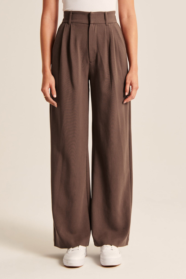 Azura Mid Rise Wide Leg Pants