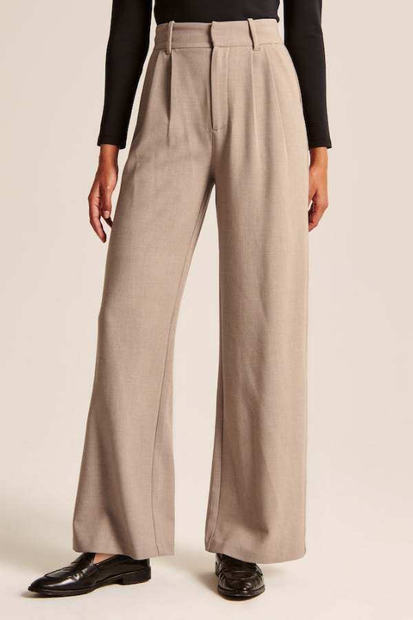 Azura Mid Rise Wide Leg Pants