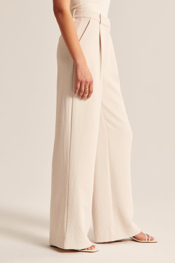 Azura Mid Rise Wide Leg Pants