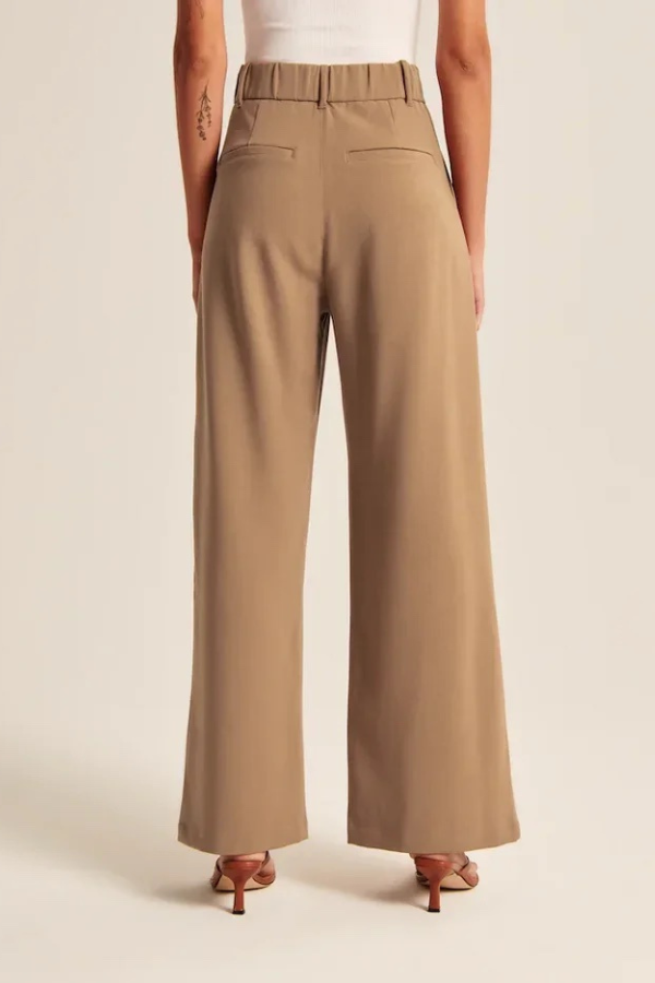 Azura Mid Rise Wide Leg Pants