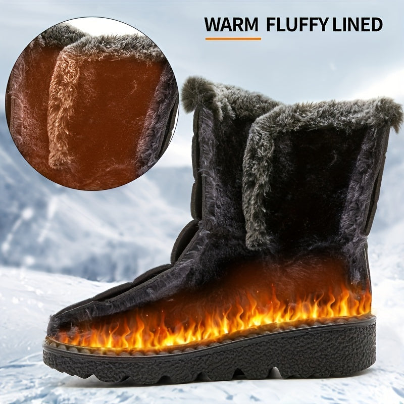 Winter Mountain Boots for Women - Soft Plush Lining