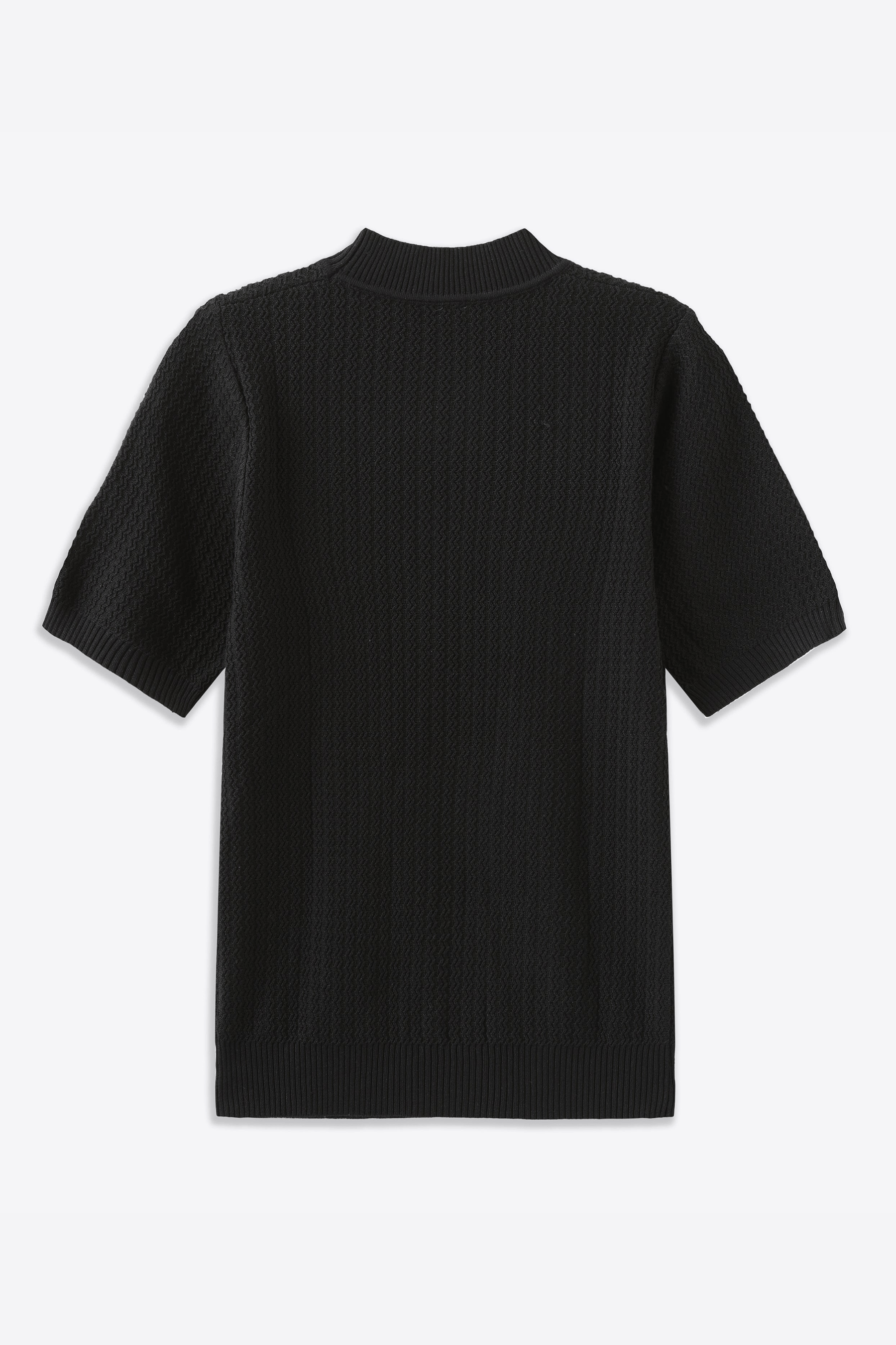 Achilles Short-Sleeved Short Turtleneck Shirt