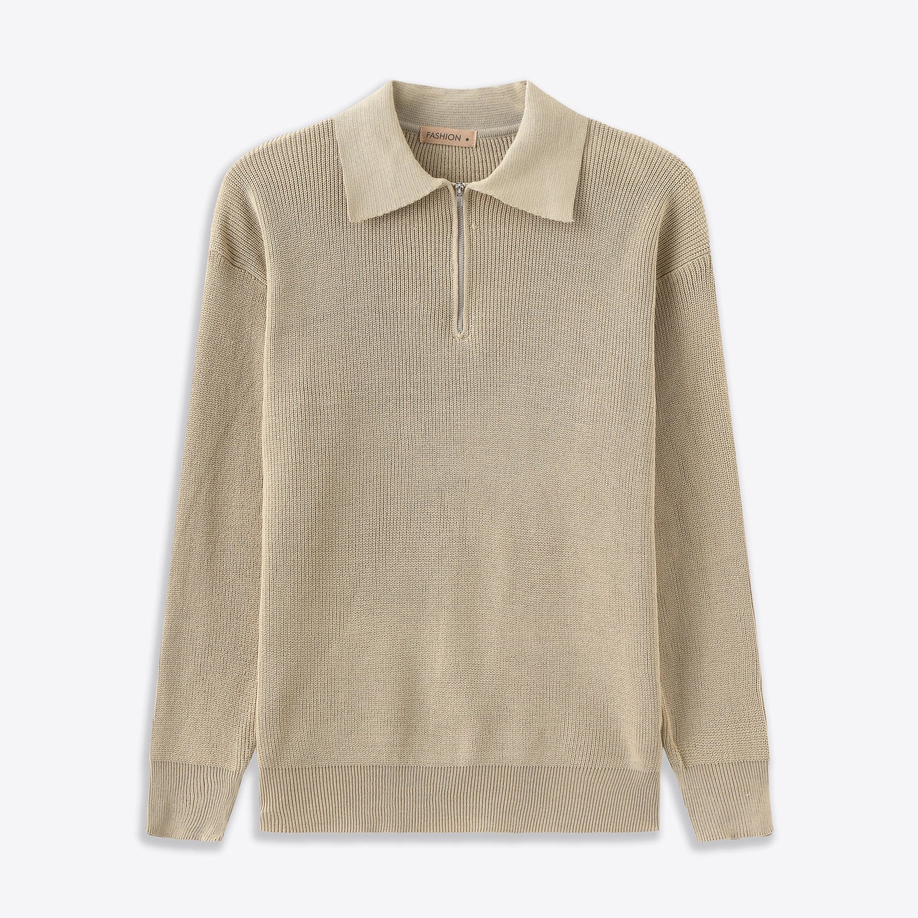 Cesaure Quarter-Zip Collar Sweater