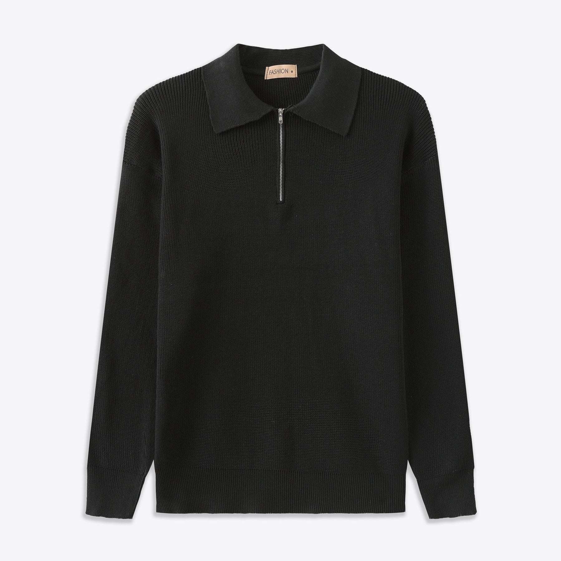 Cesaure Quarter-Zip Collar Sweater