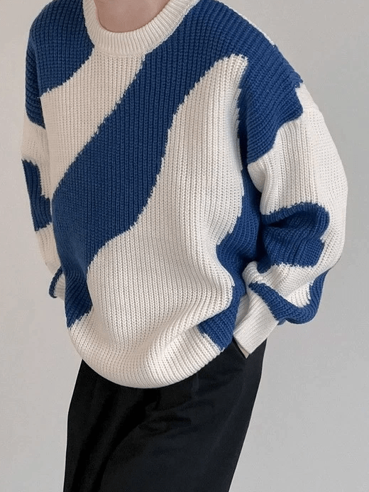 Freed Abstract Knitted Sweater