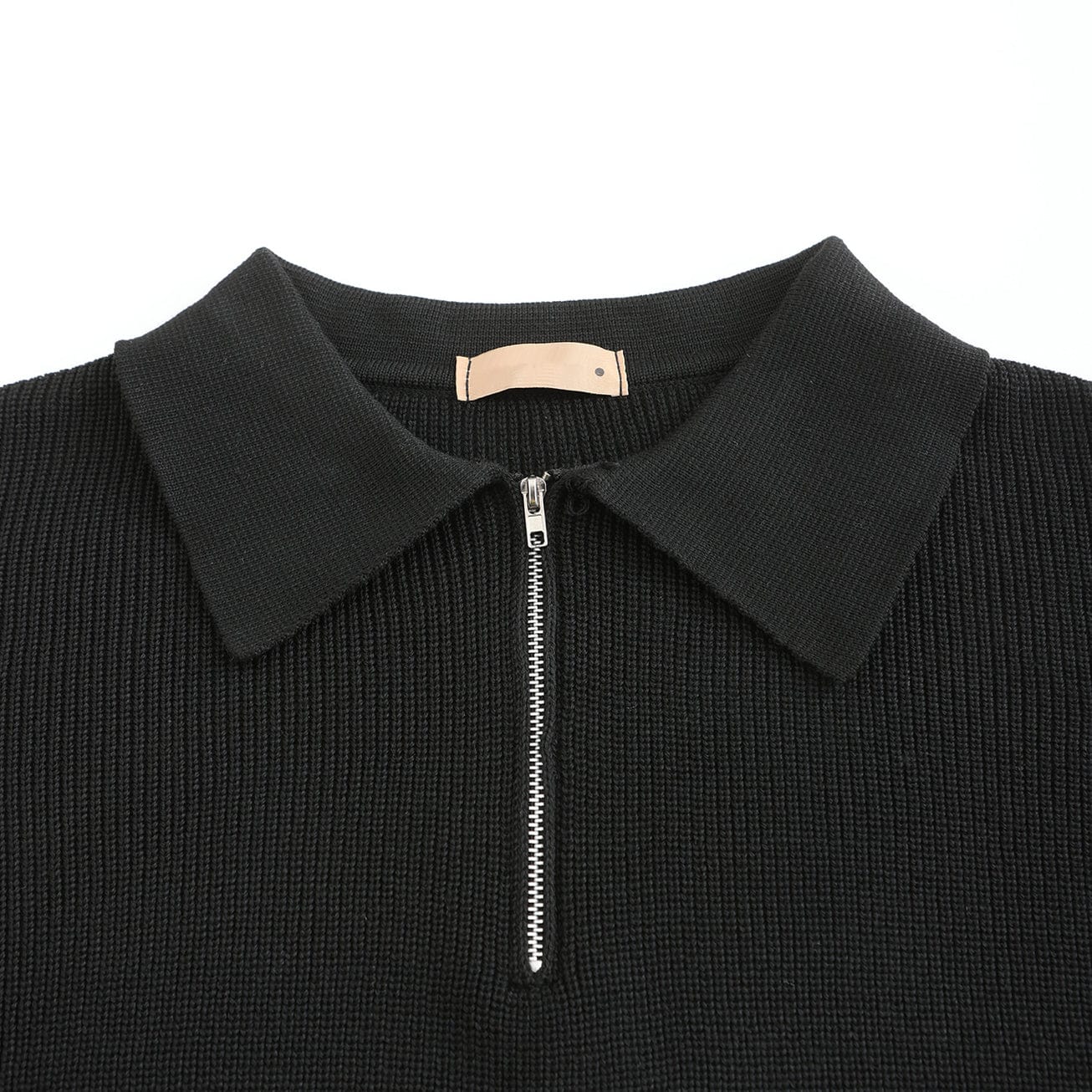 Cesaure Quarter-Zip Collar Sweater