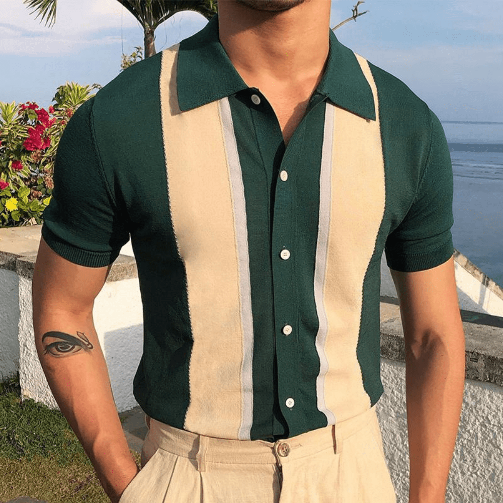 DaVinci Short Sleeve Polo Shirt