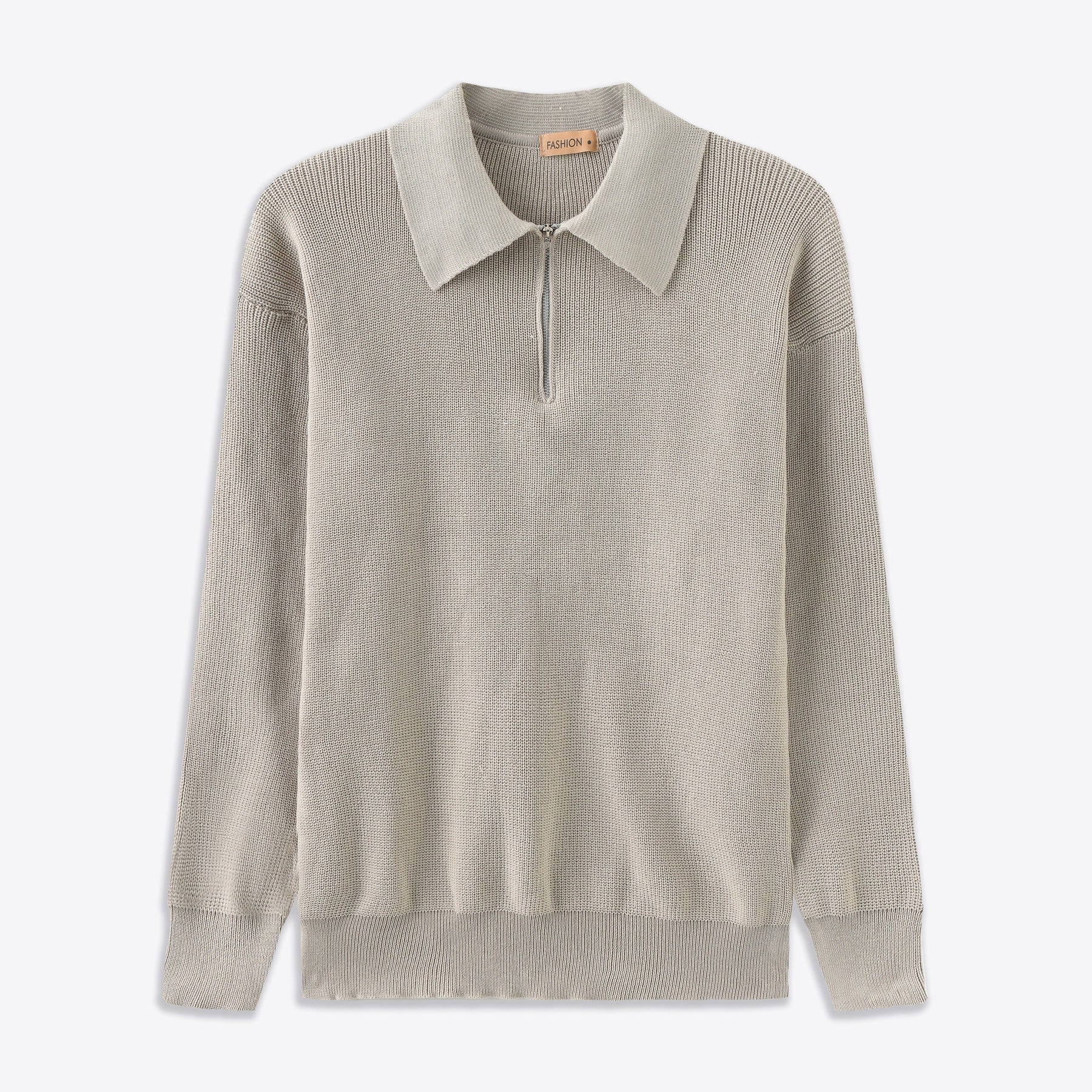 Cesaure Quarter-Zip Collar Sweater