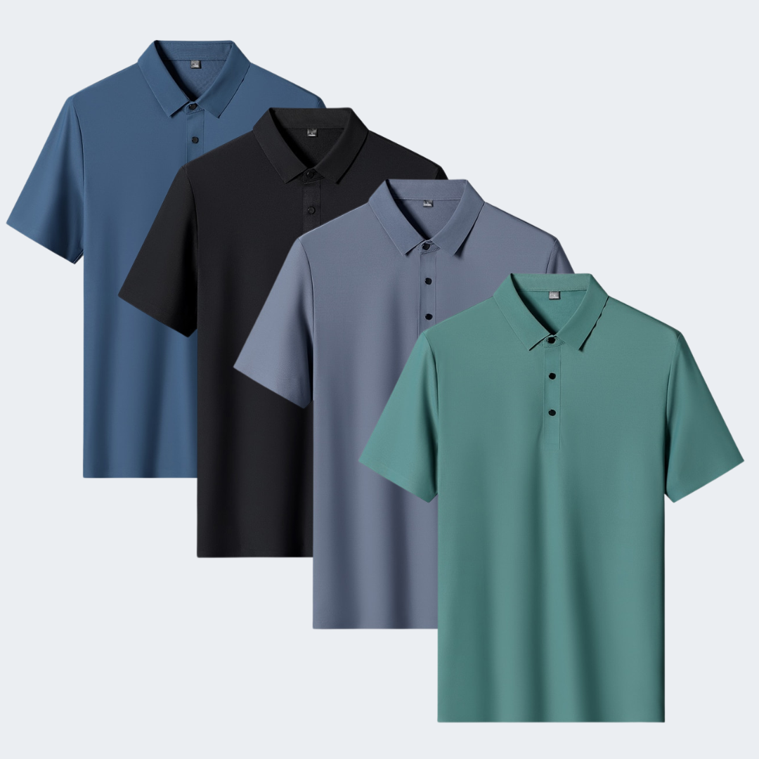 Aero Seamless Ice Silk Polo Shirt