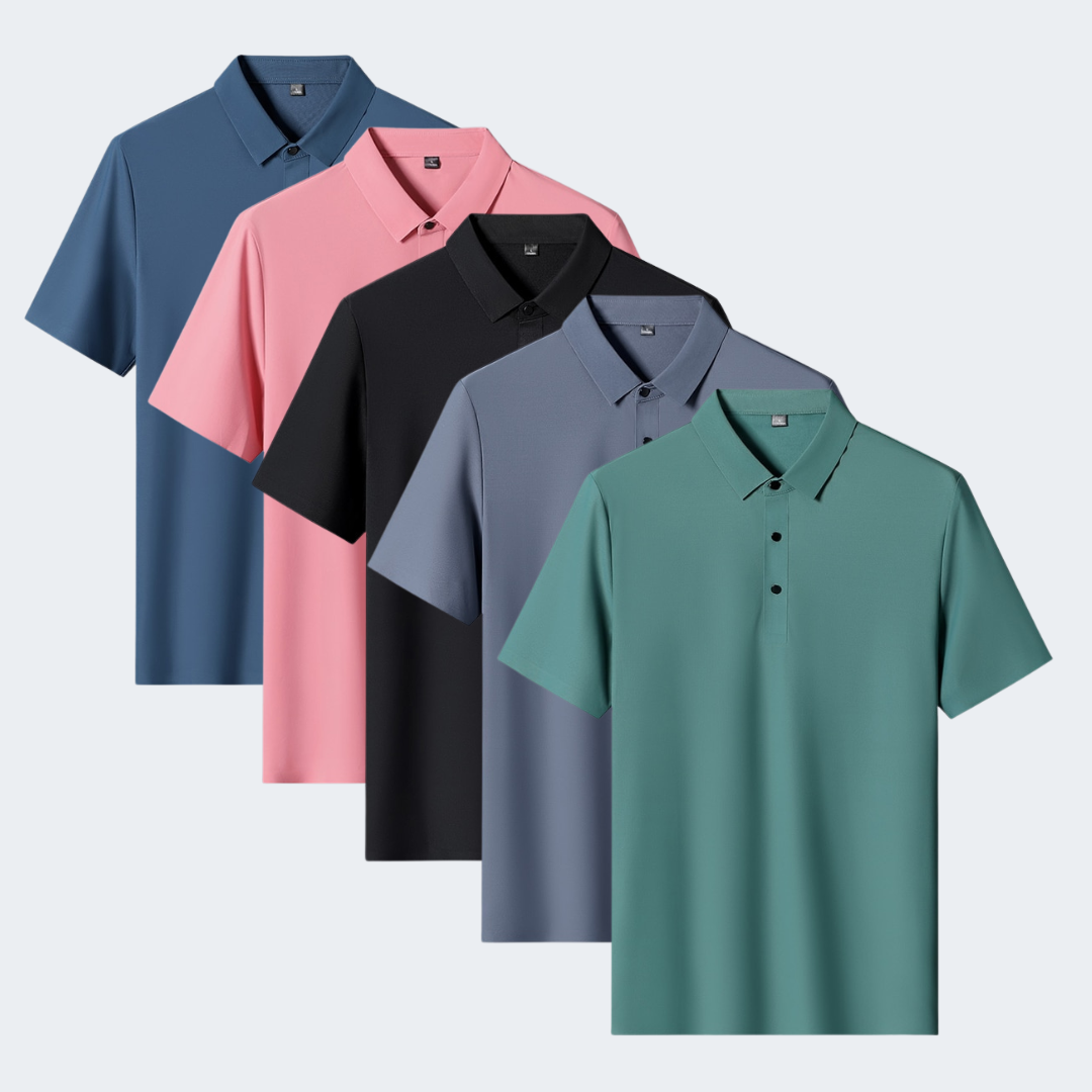 Aero Seamless Ice Silk Polo Shirt