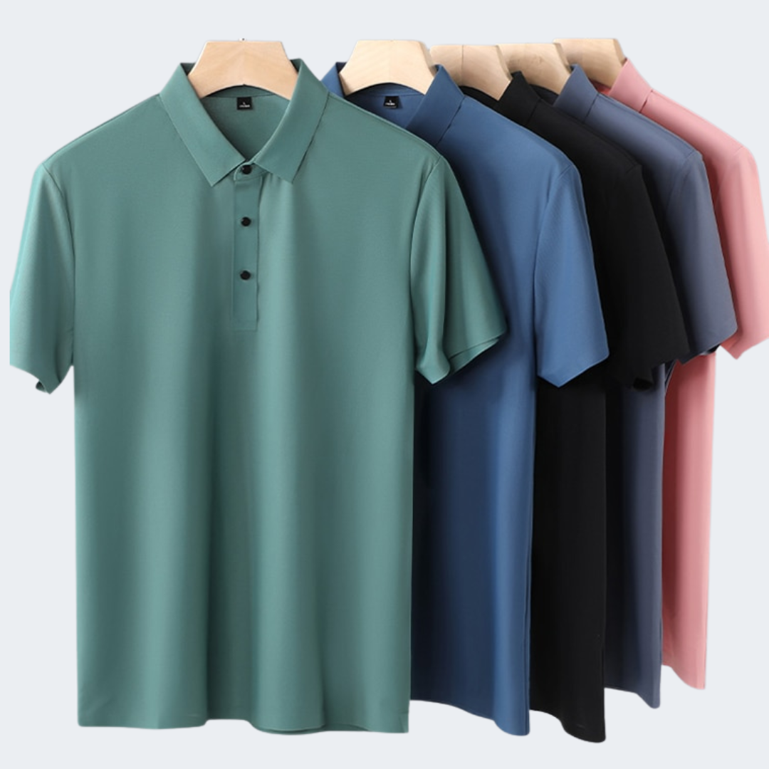 Aero Seamless Ice Silk Polo Shirt